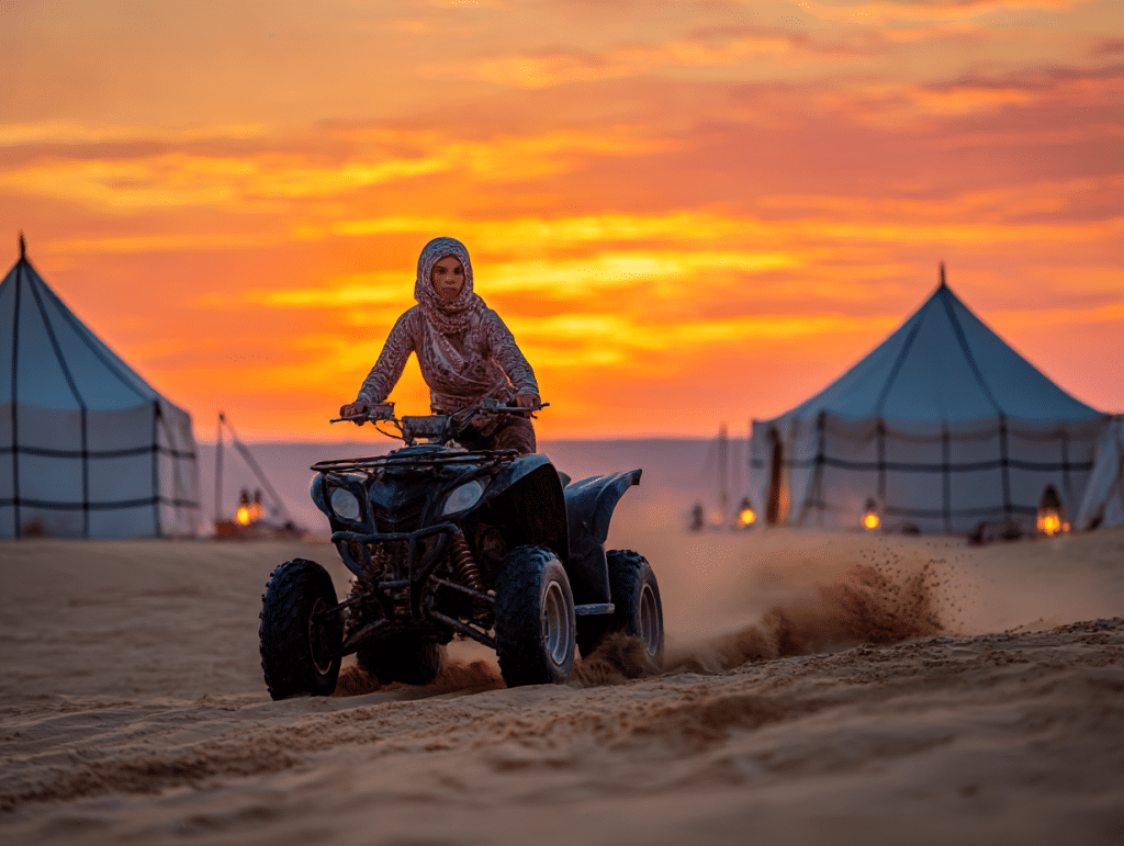 quad dans le desert hurghada