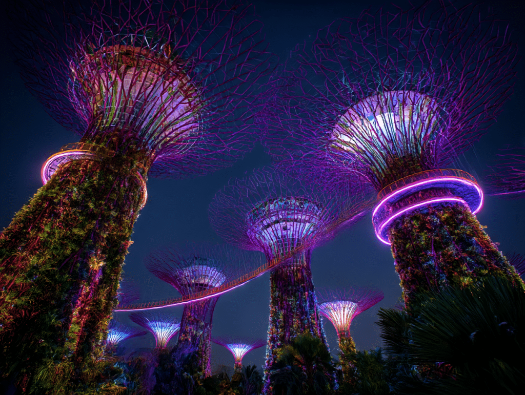 Gardens by the Bay – Ambiance Avatar Botanique