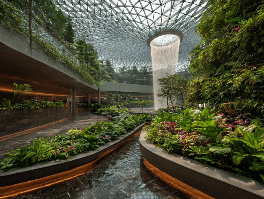 Changi Airport – L’arrivée douce en Asie