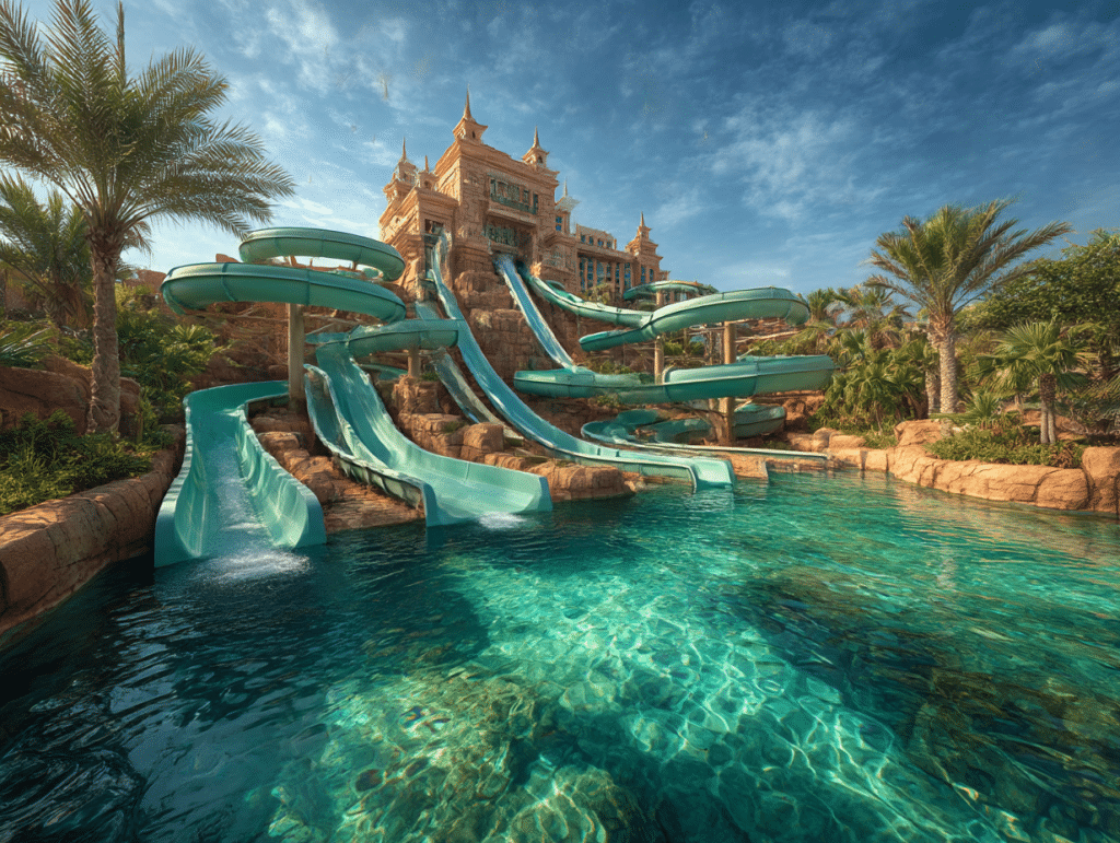 Aquaventure Waterpark – toboggans & lagons