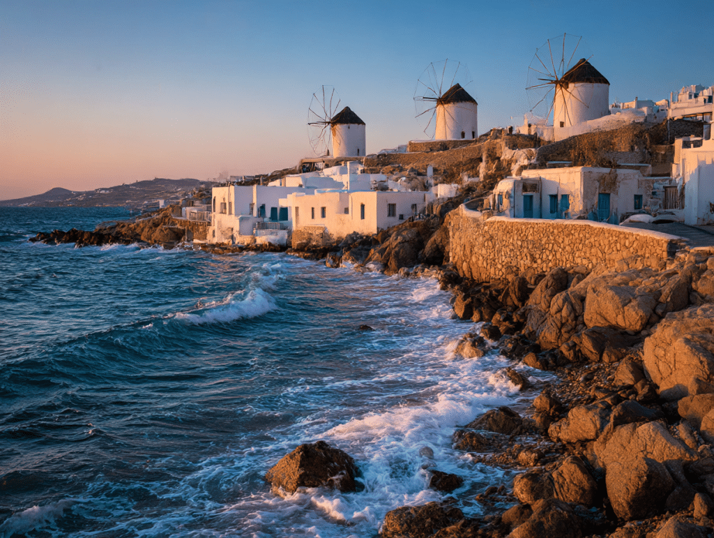 Combiné Athènes + Îles (Santorin, Paros, Mykonos)